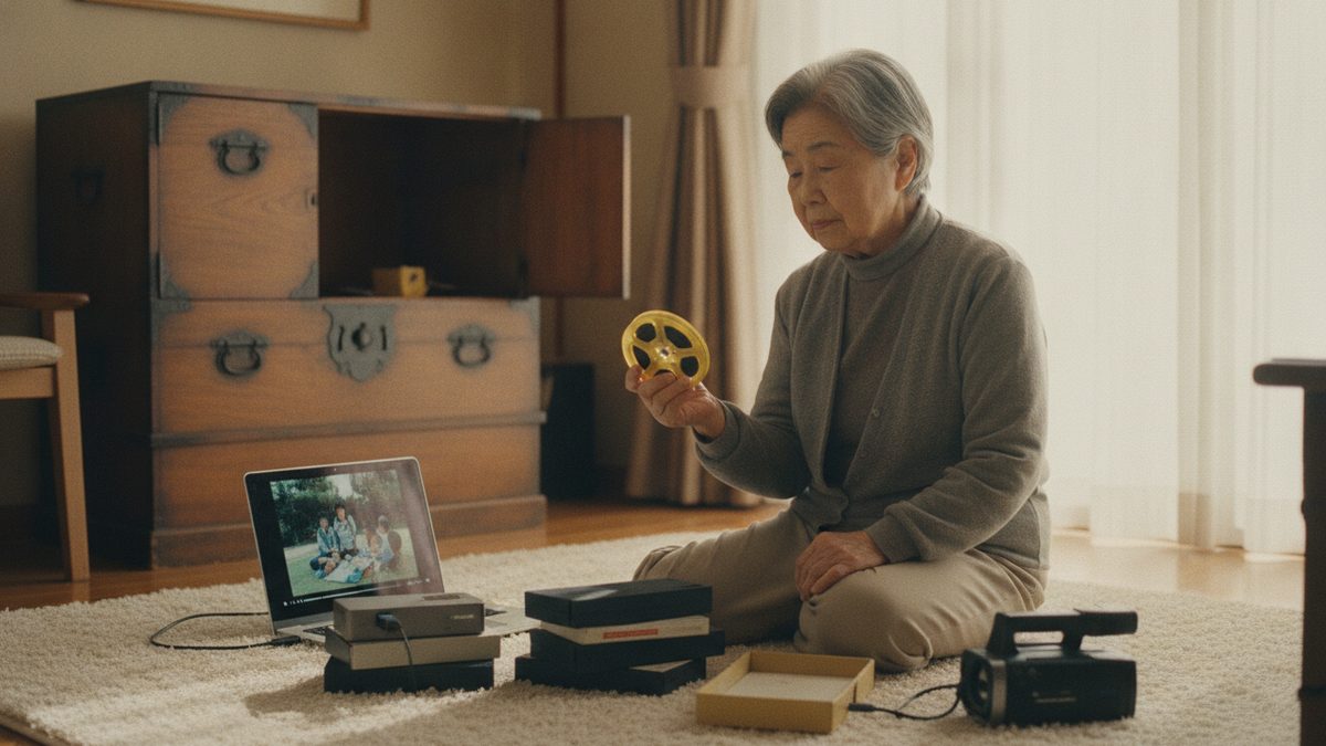 8mmフィルムとVHSのデジタル化 — 手段の比較と業者選びで見るべき点のイメージ